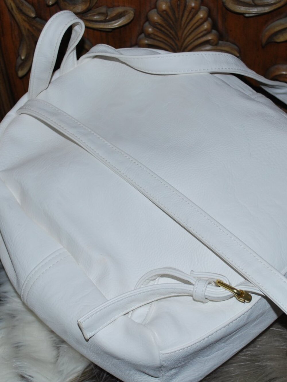Mossimo White Backpack - Picture 5 of 5